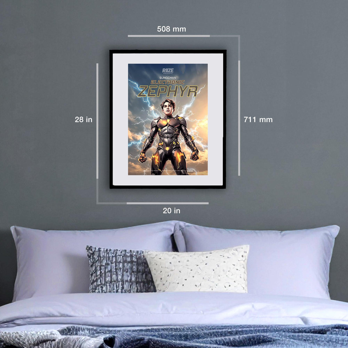 일렉트로닉 제피르 포스터 - 성찬 - RIIZE