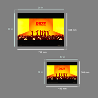 휴가 포스터 - 라이즈 - RIIZING Loud 호스텔