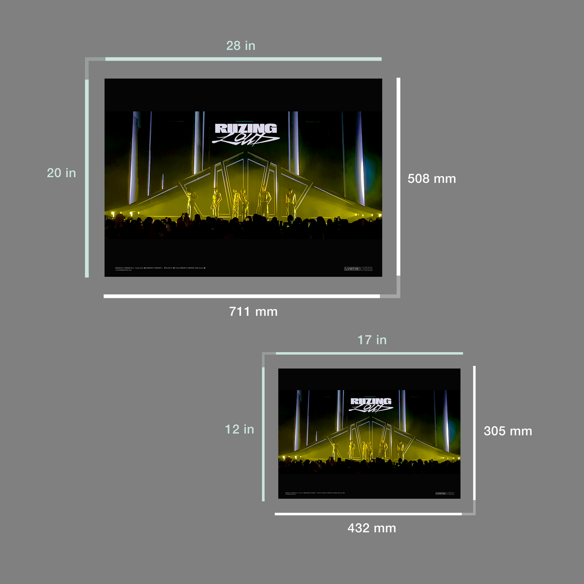 샤프트 스포트라이트 포스터 - 라이즈 - RIIZING Loud